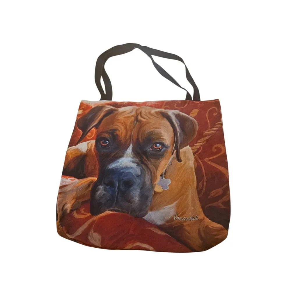 Paws & Whiskers 18in Tote Bag - Harry‎ Boxer